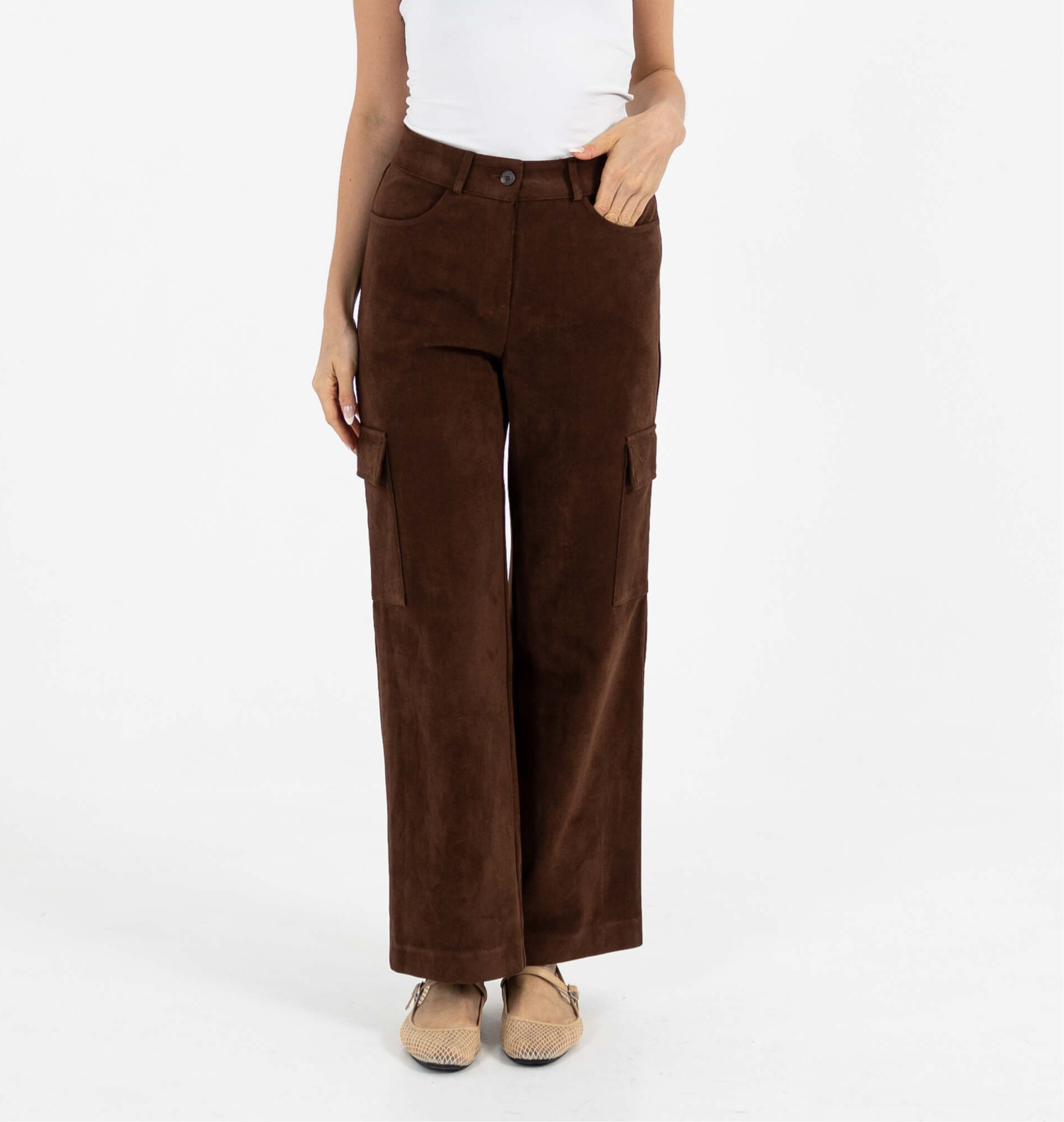 SUEDE PANTS
