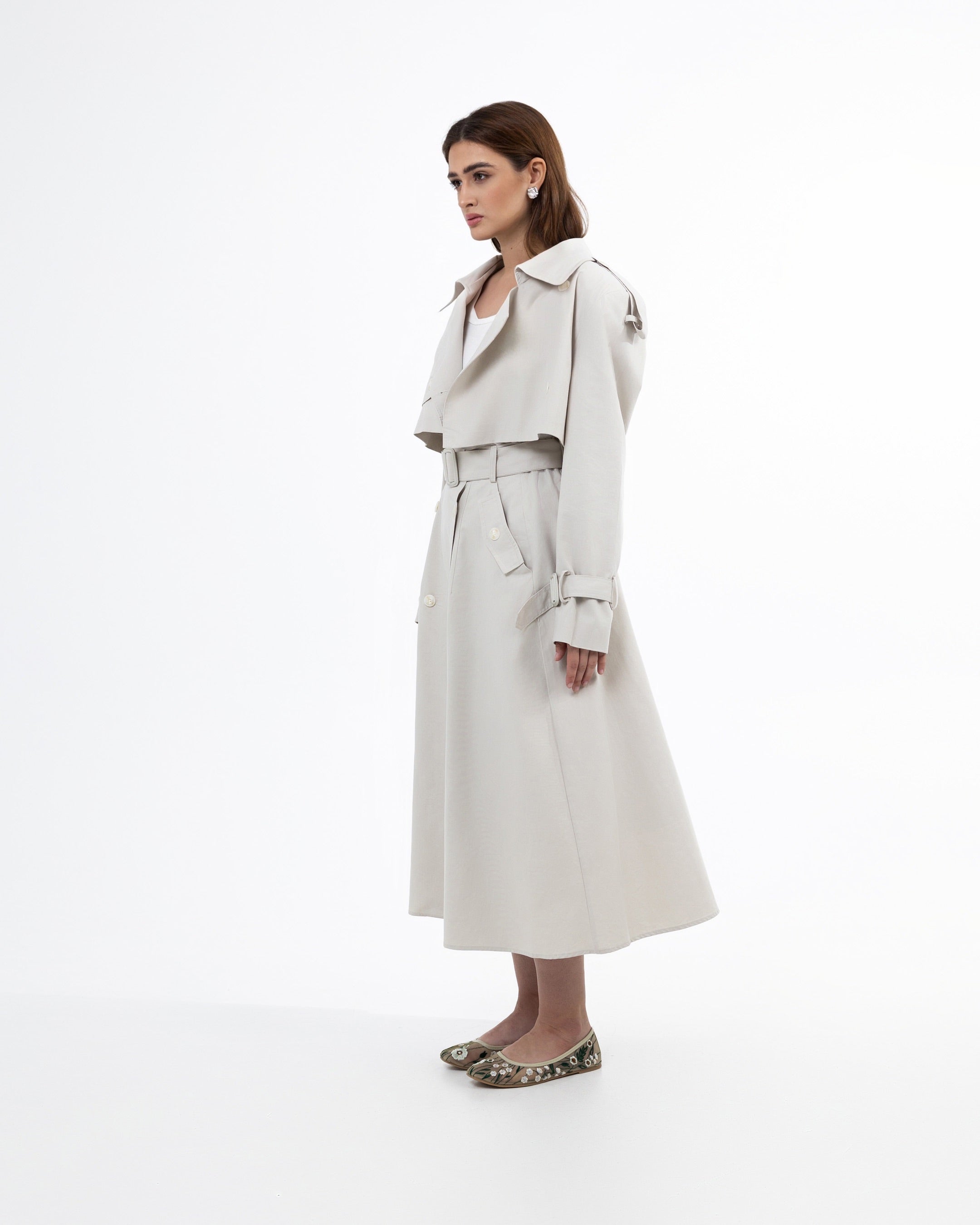 TWO PIECES TRENCH