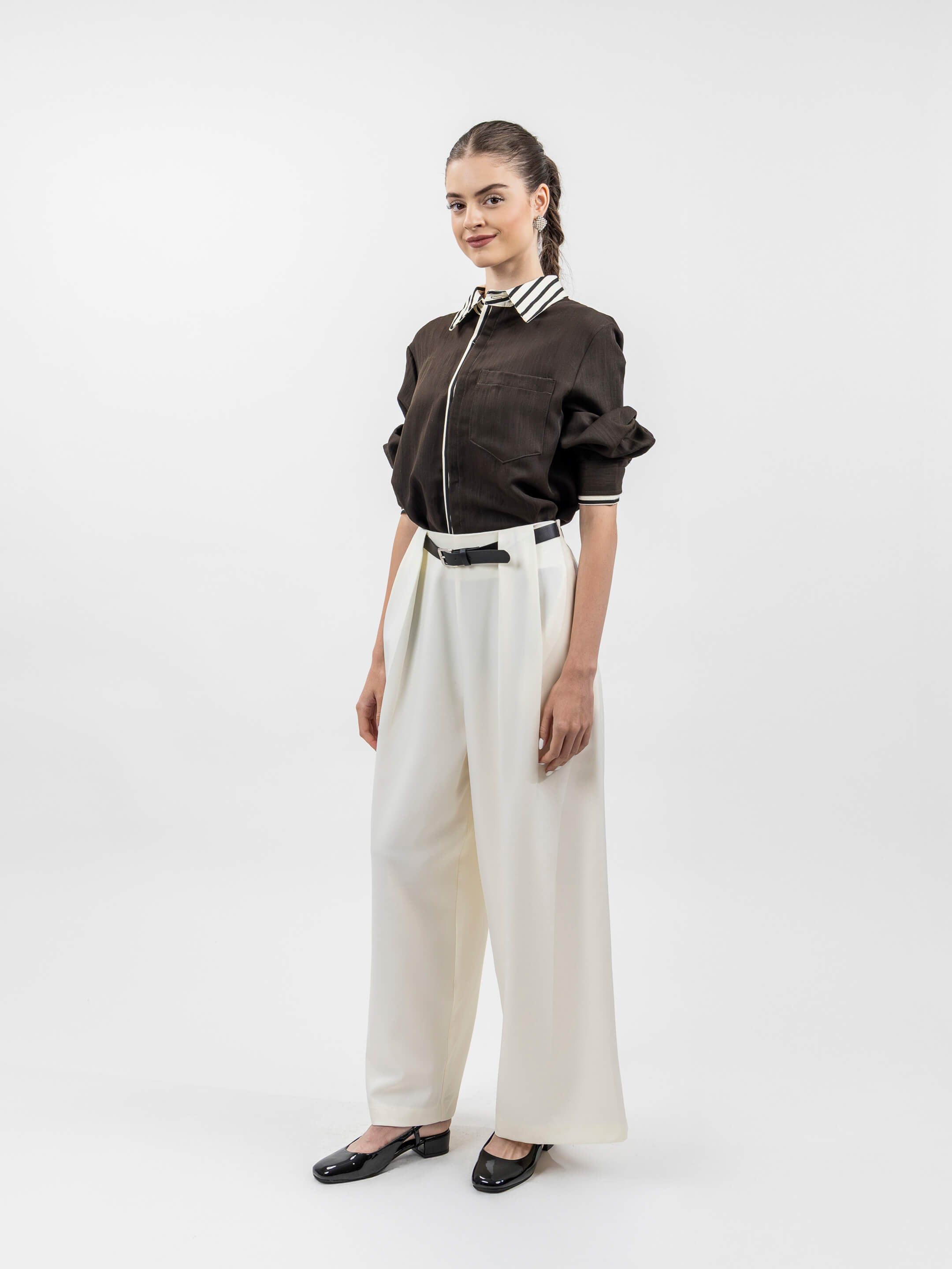 TAILORED WIDE PANTS