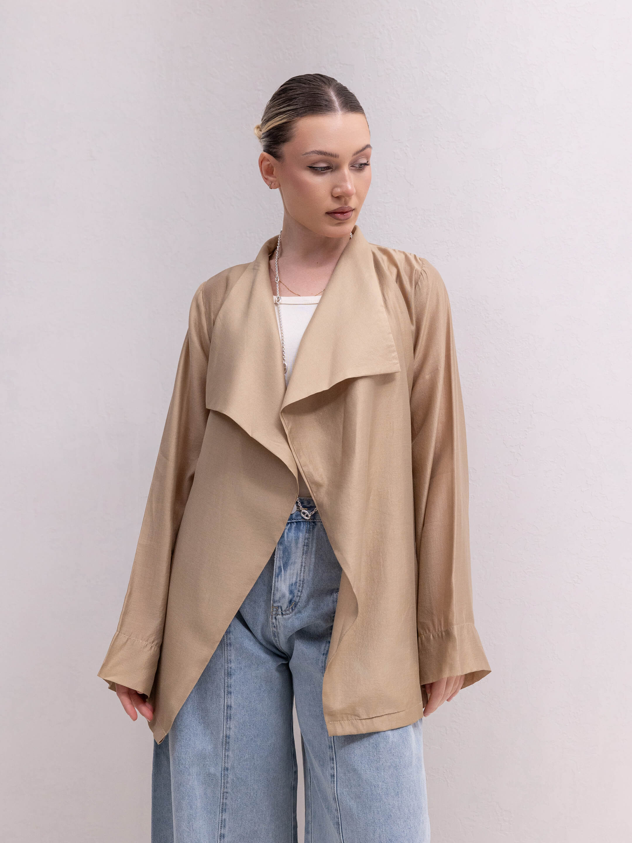 BELTED CARDIGAN