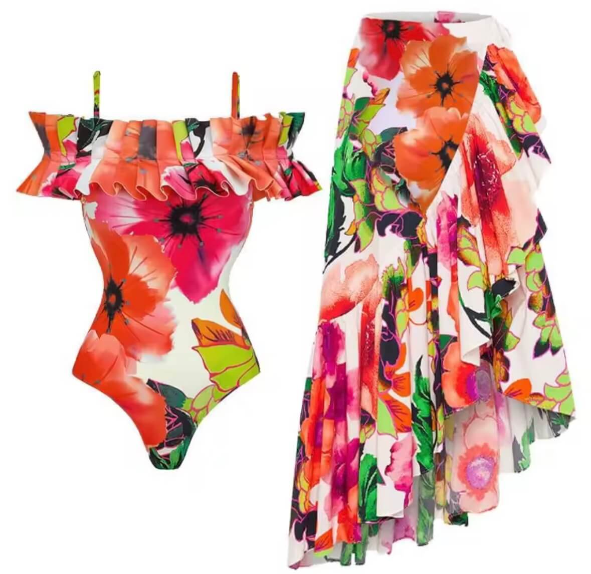 FLORAL SWIMWEAR
