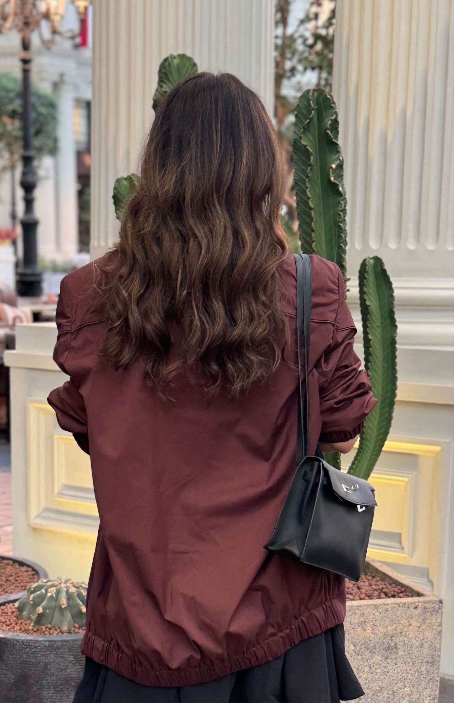 BURGUNDY BLAZER