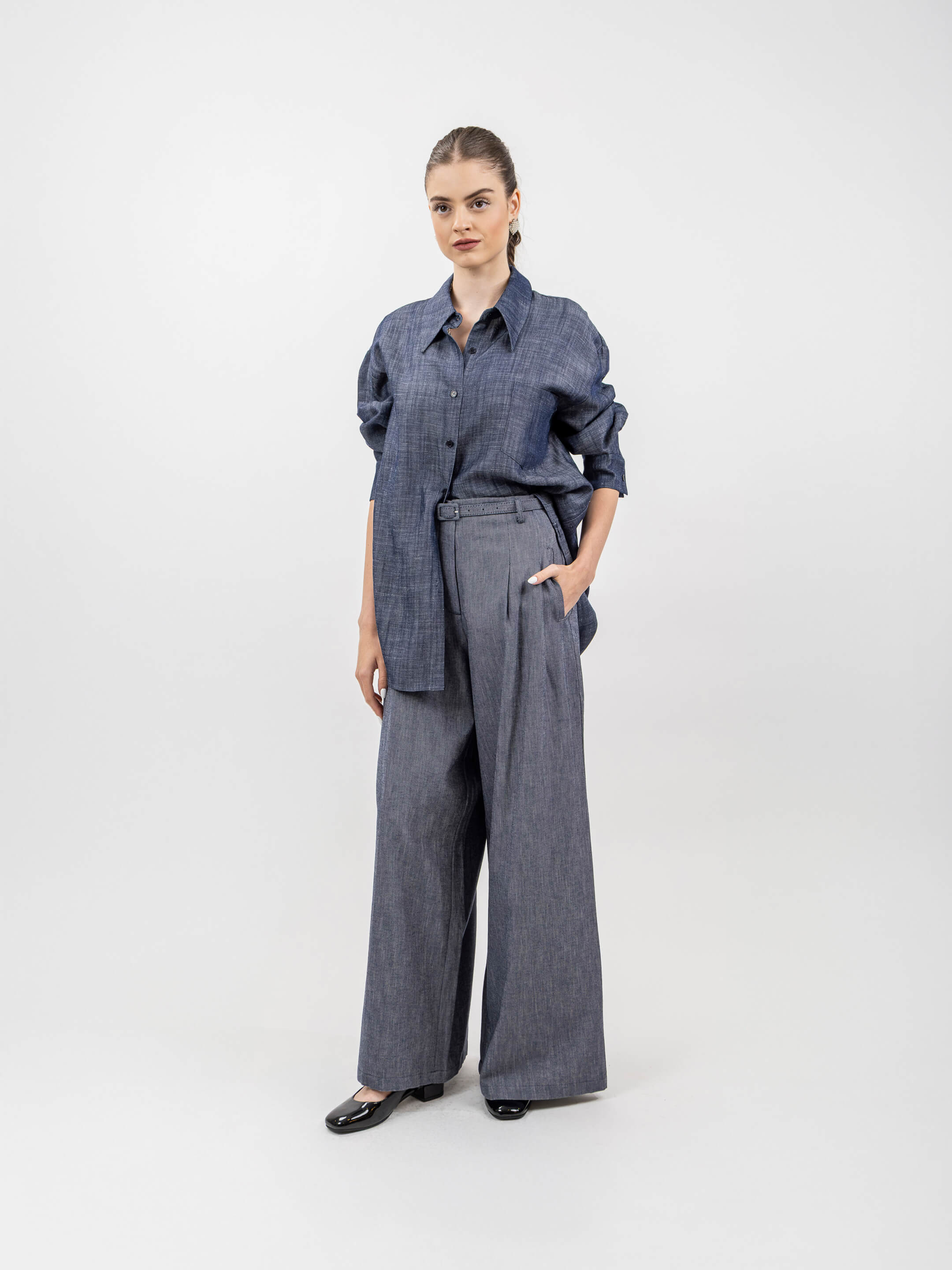 DENIM RELAX SET
