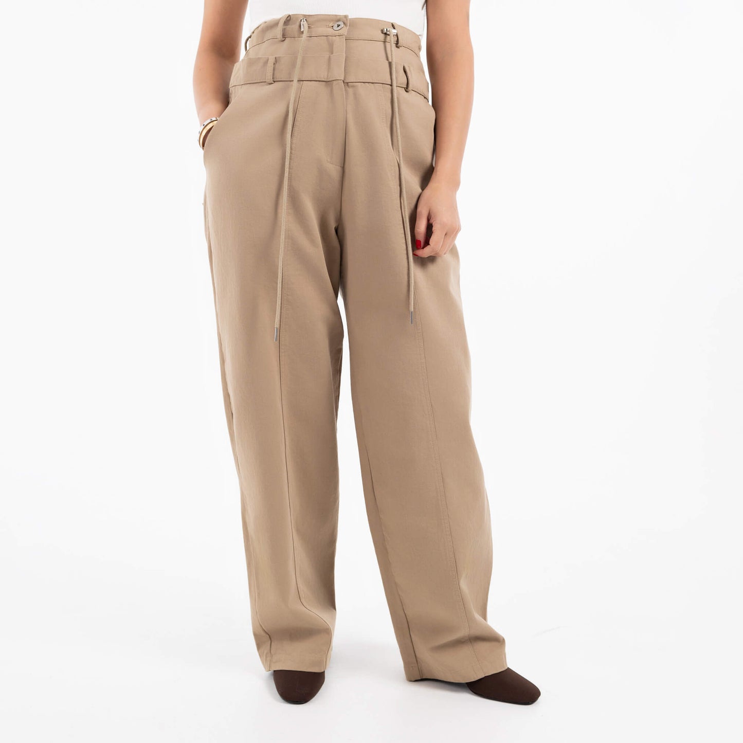 DOUBLE WAIST PANTS