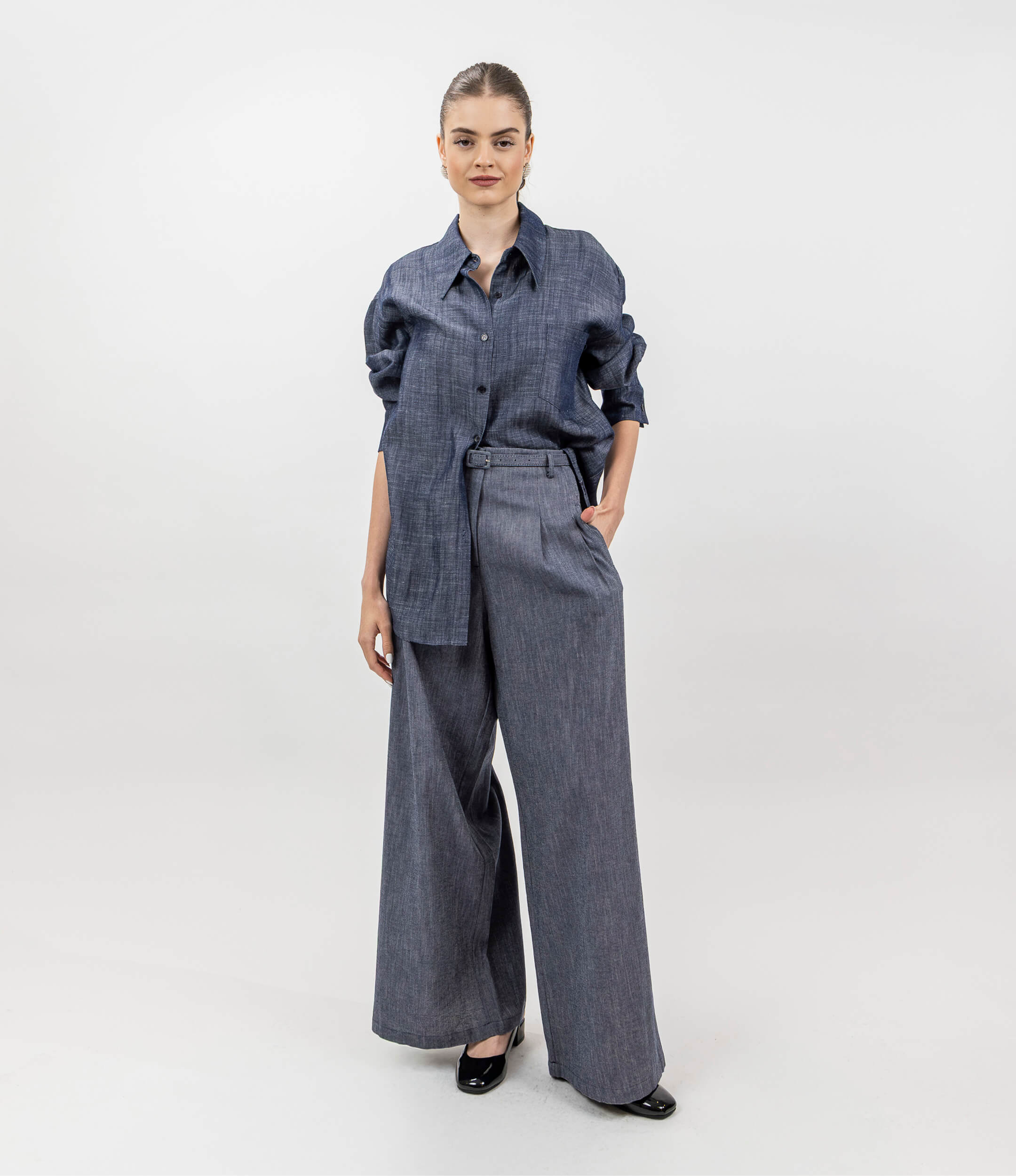 DENIM RELAX SET