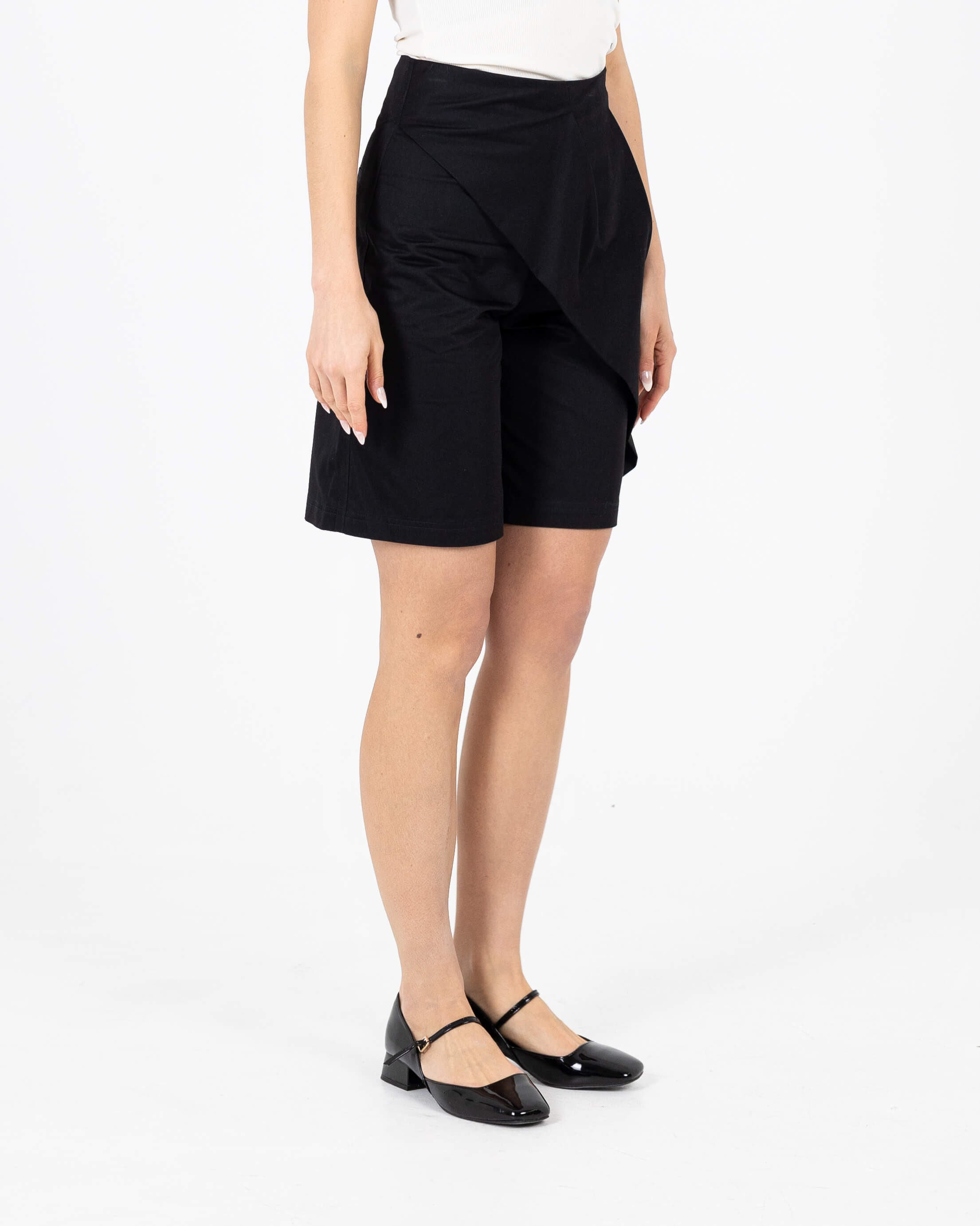 SLANT BLACK SHORT